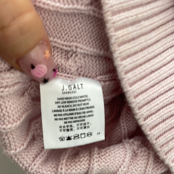 Light pink sweater vest excellent condition M - Picture 5 of 7